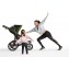Passeggino a Tre Ruote Hauck Runner Black Neon Yellow Portata 25 Kg