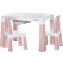 Set Tavolo e Sedie FreeON Neo Rosa
