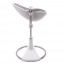 Seggiolone Fresco Chrome Bloom White