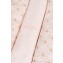 Set 3 pz Mussola Nanan All Over Lettering 80 x 80 cm Rosa