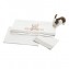Set Lenzuola Lettino Pali 3pz Meggie Bianco
