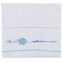 Set Lenzuola Noibel per culla-carrozzina 3pz Bianco Celeste