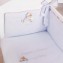 Lettino Co-Sleeping Nanan Puccio Azzurro con Materasso + Completo Piumone