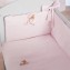 Lettino Co-Sleeping Nanan Puccio Rosa con Materasso + Completo Piumone