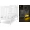 Lettino Azzurra Design Homi Light Bianco con Illuminazione
