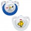 Succhietti Nuk Silicone Snoopy 18-36m Blu-Bianco