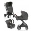 Trio Brevi Presto City Reversibile Grigio Melange Scuro 650