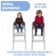 Seggiolone Chicco Crescendo Up Turin Grey Re_Lux