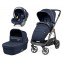 Trio Peg Perego Veloce Louge i-Size Blu Shine Portata 22 Kg