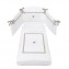 Completo Piumone Erbesi Dudù Bianco Tortora